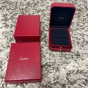 Cartier Multiple Ring Case & Box